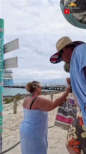 Royal Caribbean's Private Island Tram