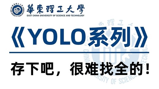 【2025最新YOLO算法教程】一口气讲完目标检测yolov1-v11，100集算法原理 项目实战，通俗易懂，零基础适用！深度学习丨计算机视觉丨YOLO