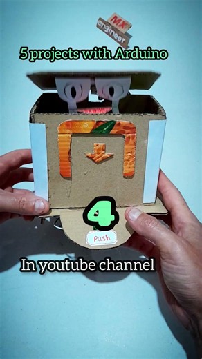 DIY | 5 Simple Arduino Projects with Cardboard #diy