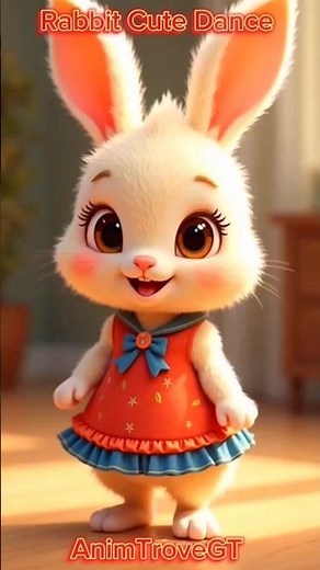 Adorable Baby Rabbit Dancing Compilation