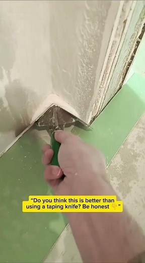 Flawless Inside Corner Finish in One Swipe | Drywall Trick That Saves Hours