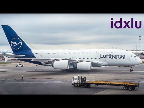 Lufthansa First Class - A380-800 - New York to Munich