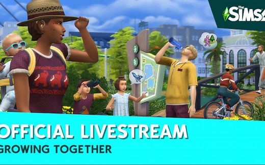 【生肉】The Sims4 | 新资料片成长路上 | 官方直播试玩回放