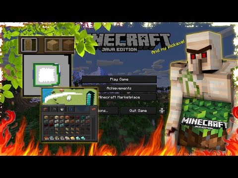 JAVA UI PALING KEREN.!! CARA MENGUBAH MCPE JADI MC JAVA TERBARU - DARK MOD UI + JAVA UI MCPE 1.18+