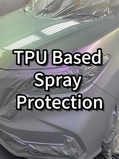 TPU-Based Spray Protection #TPU #paintprotection #ppfprotection #colorchange #automobile #carwrapping #ppf #LA #fyp #pps
