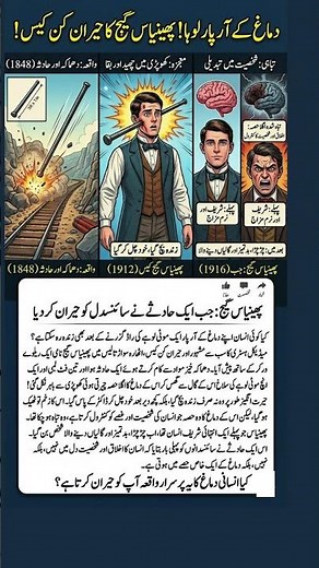 The Man Who Survived an Iron Rod Through His Brain 🧠🛤️ Phineas Gage