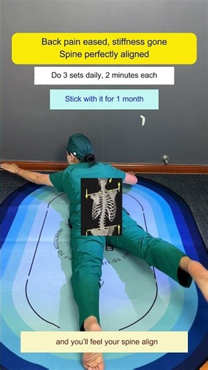 1 Easy Spine Stretch to Help Relieve Back Stiffness, Relax Your Lower Back, and Move Better