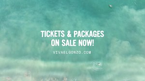 92K views · 206 reactions | Packages for Viva El Gonzo are on sale now  Due to the initial presale response, we have made some new travel package options available at Krystal and Hyatt Ziva Hotels. Heads up, festival only ticket prices increase to tier 2 tomorrow. Grab your spots  www.vivaelgonzo.com | Goose | Facebook