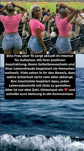 Über 70 und schöner denn je? 😍 #shorts