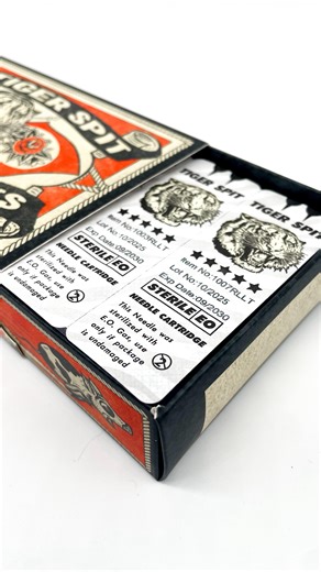 𝗧𝗜𝗚𝗘𝗥 𝗦𝗣𝗜𝗧 Ⓡ 𝗧𝗔𝗧𝗧𝗢𝗢 𝗔𝗙𝗧𝗘𝗥𝗖𝗔𝗥𝗘 on Instagram: "🔥AVAILABLE NOW🔥19,99€ - LINK IN BIO 🔗 • Quality and affordability — finally in the same cartridge. • Our semi-textured needles deliver smooth, controlled ink flow and clean, consistent lines. • A reinforced membrane system keeps your machine dry and your setup safe — no ink backflow, no mess. • Built for professionals who expect perfection, priced for everyone who lives to tattoo. 💉🐅 #tattoocartridges #tattooneedles #cartr