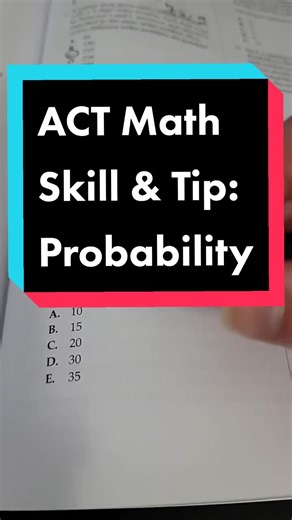 #actprep #probability #stats #mathematics #learnontiktok