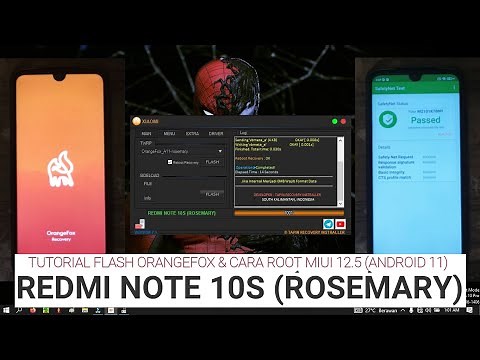 TUTORIAL INSTAL ORANGEFOX & CARA ROOT | REDMI NOTE 10S | ROSEMARY | MIUI 12.5 | ANDROID 11