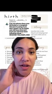 Natural Birth Plan Template: How to Create Your Birth Plan