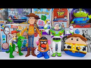 Pixar Toy Story Collection Unboxing Review | Toy Story Woody & Buzz Lightyear & Potato Head & Jessi