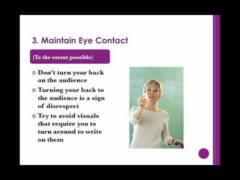 Using Visual Aids Part 1