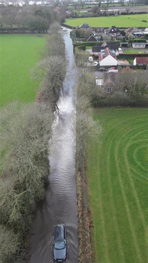 If you were wondering how Stapehill is doing… it’s also flooded with road closed signs up at its junction with Ham Lane.. Wednesday 28 January 1:30pm | Bournemouth One
