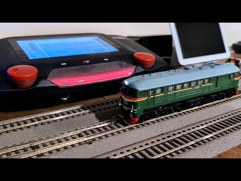 Test des ESU DCC-Decoders mit RailCom Plus unter Gleichspannung