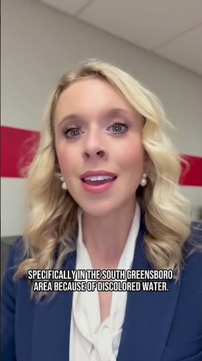 Increased reports of discolored tap water in Greensboro