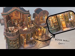 Building a Twilight Book Mall Miniature DIY 🏠✨ | Full Building Process Step by Step #diy #miniature