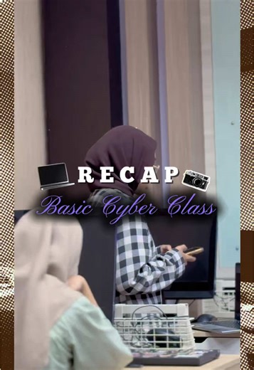 Basic Cyber Class recap. Code, learn, and protect data. 🔐💻 #CyberClass #KosmikUnhas #IlmuKomunikasi