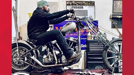 Evoluation Cycles in Alton, Illiois, is creating art on 2 wheels