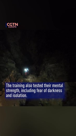Chinese astronauts have completed China’s first CAVES training program in a mountainous area of southwest China’s Chongqing Municipality. Over six days and five nights, the team carried out daily multi-hour cave exploration missions, with physical demands comparable to high-intensity spacewalks, pushing both endurance and teamwork to the limit. #China #ChineseAstronauts #CAVESTraining #AstronautTraining #Chongqing | CGTNEurope