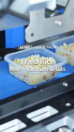 Tray Sealer with MAP Packaging | Ready MealEfficiency 🍱 #TraySealer #readymeal