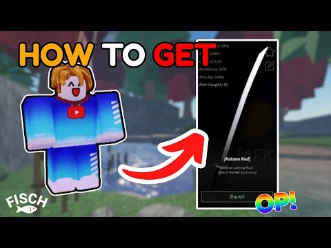 How To Obtain NEW* KATANA ROD In Fisch + FULL Showcase!