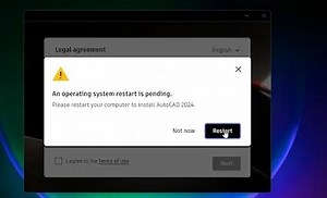 How to Fix AutoCAD An Operating System Restart is Pending Autodesk
