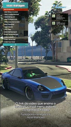 como pegar as conquistas do Gta v (legacy, Enhanced) #gta5 #gta #gtavmodmenupconline
