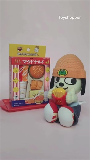 McDonald’s 90s 🔥🍔🍟✨ 💛McDonald’s Miniature Food Set - Real Toy Japan 1997 💛Parappa The Rapper X McDonald’s Plushies 2001 #mcdonalds #realtoy #parappa #parappatherapper #minitoys #asmr #asmrtoys #90s #plushie #pretendfood #foodie #mcnuggets #frenchfries #nugget #happymeal #toyhunter #retro #vintage #รีวิวของเล่น #toyreview