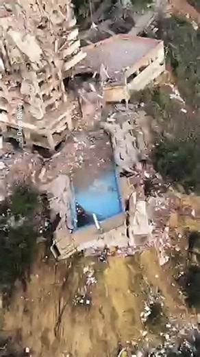 Desoladora vista aérea de La Guaira tras terremotos en Venezuela