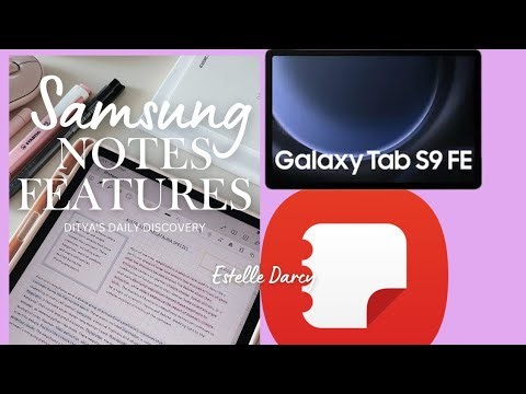 Samsung notes features #samsungalaxy #tablet |DITYA'S DAILY DISCOVERY| 🎀💟