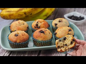 Easy Banana Muffins Recipe | Moist Banana Muffin that melts in your mouth | So Delicious and Quick!
