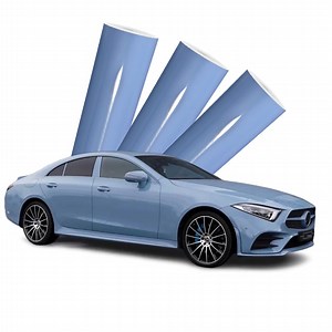 [Hot Item] Electro-Optical Columbia Blue Vinyl Wrap Vehicle Decoration Removable Glue Paint Protection Car Vinyl Wrap Film