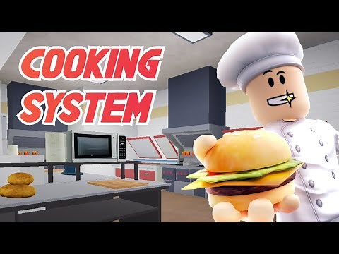Cooking System | Fast Food Roleplay Job - Roblox Studio (Showcase)
