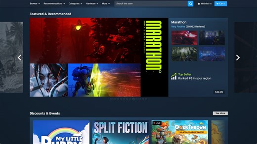 Steam Unveils New-Look Storefront With New Sections And Higher-Resolution Game Art to Make it 'Even Easier For You to Find New Games'
