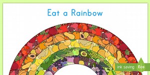 Eat a Rainbow Poster