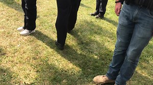 The Chicken Test - Designed to test a cadet's demeanor, focus and sense of humor! Not bad... | Indiana University Police Academy