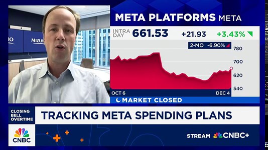 VR has been 'pretty big disappointment' for Meta, says Mizuho's Lloyd Walmsley