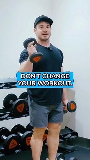 Short on time but still want to crush your workout? Don’t completely change your workout—just switch it how you do it instead with Giant Sets or Density Sets! Here’s how to do it: Combine all your sets and reps into one epic set, done as fast as possible with perfect form. For example, instead of doing 3 sets of 12 reps on dumbbell bent-over rows, knock out one set of 36 reps! Yes, you’ll need short breaks, and that’s perfectly fine! The goal is to keep rest minimal and push through as quickly a