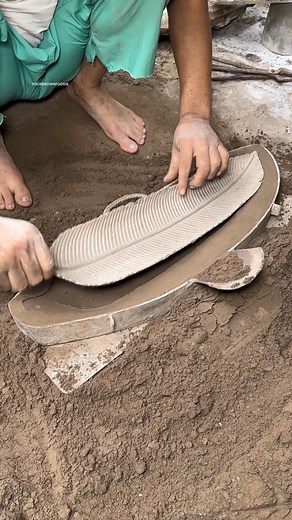 Most beautiful making of feather shaped aluminum plate | Yourbrownfoodie