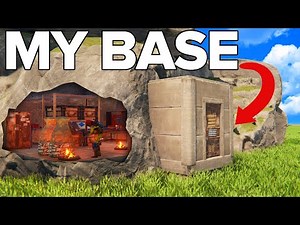 I built a rock base on observer island - Rust