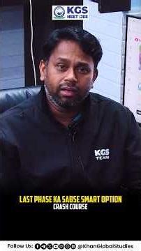 Last Phase Ka Smart Option – Crash Course 🚀📚 #neet2026 #neet2026preparation #kgsneethindi