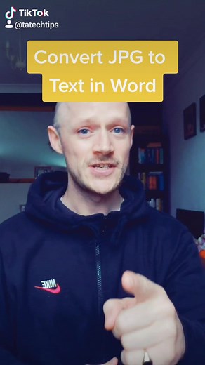 Convert JPG to text in Word: #techtips #tips #hack #howto #learnontiktok #tiktok #fyp #technology #teacher #beinspired #lesson #foryoupage