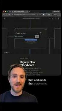 Quickly visualize user flows as storyboards with /visual-plan