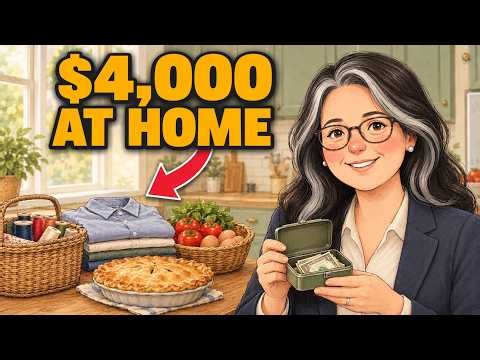 15 Old Fashioned Ways Women Over 55 Still Make Extra Money From Home