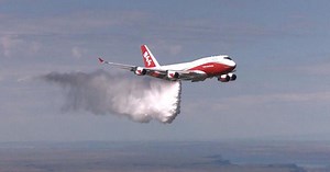 Giant firefighting airtanker grounded by red tape