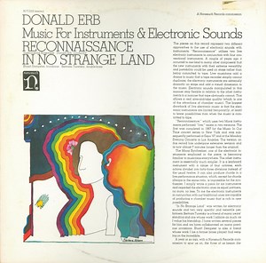 Donald Erb - Music For Instruments & Electronic Sounds