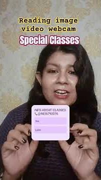 Reading Image & Video with Webcam in Python OpenCV | AI Project #Python #OpenCV #AI #CV #Webcam